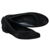 Ferragamo - Black Suede Ballet Flats Sz 7.5