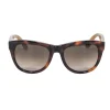 Ferragamo - Brown Tortoise Front Sunglasses