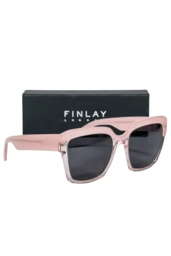Finlay London - Mauve Pink Large Sunglasses