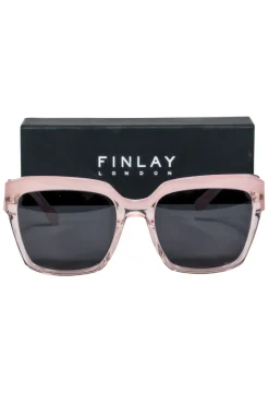 Finlay London - Mauve Pink Large Sunglasses