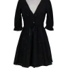 For Love & Lemons - Black Eyelet Dress Sz S