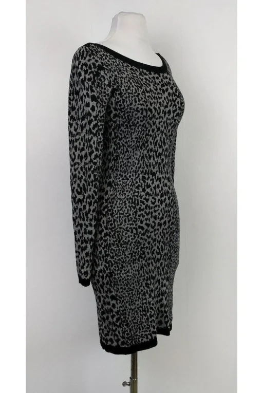 French Connection - Animal Print Knit Dress Sz 8