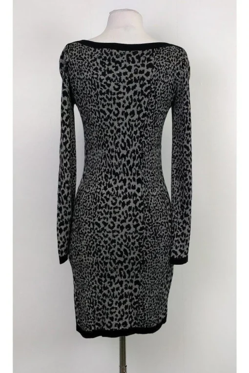 French Connection - Animal Print Knit Dress Sz 8