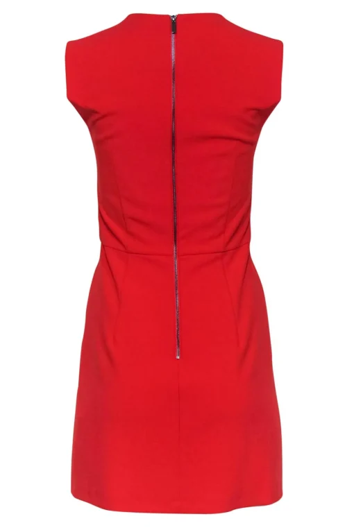 French Connection - Bright Orange A-Line Dress Sz 6