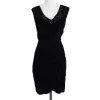 Frock! by Tracy Reese - Black Velvet Leopard Print Dress Sz 2