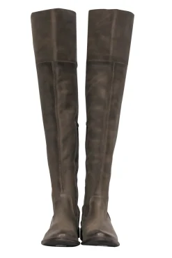 Frye - Light Olive Leather Over-the-Knee Boots Sz 7.5