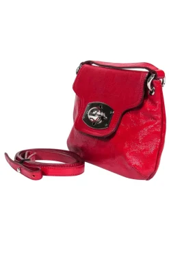 Furla - Red Patent Leather Convertible Crossbody
