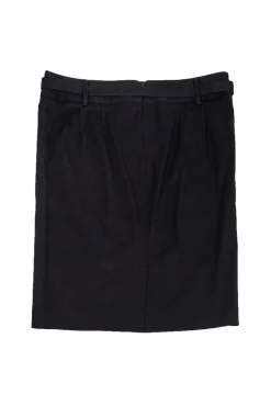 Gerard Darel - Black Belted Pencil Skirt Sz M
