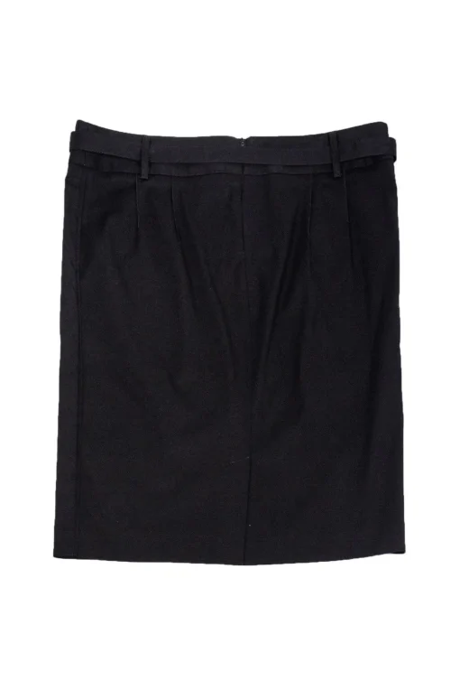 Gerard Darel - Black Belted Pencil Skirt Sz M