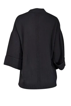 Gerard Darel - Black Wool Mock Neck Sweater Sz 8