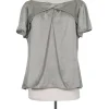 Giorgio Armani - Black & White Silk Blouse Sz M