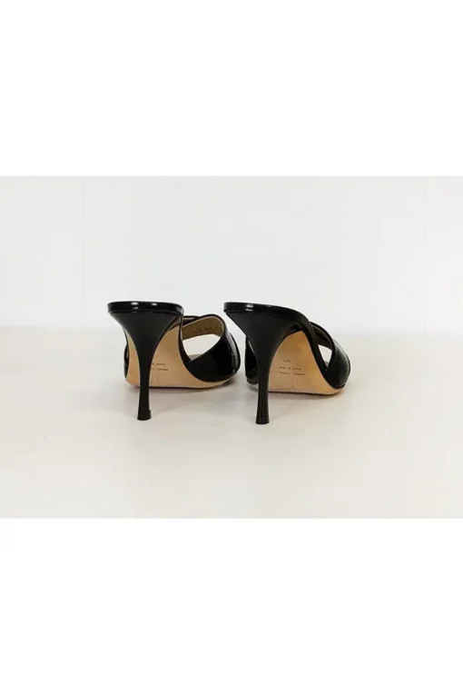 Giuseppe Zanotti - Black Slip On Heels Sz 5