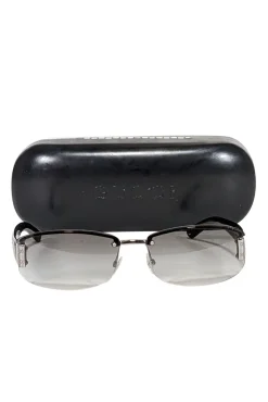 Gucci - Black Ombre Lens Frameless Sunglasses