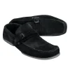 Gucci - Black Suede Square-Toe Loafers Sz 6.5