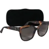 Gucci - Brown Tortoise Large Round Sunglasses