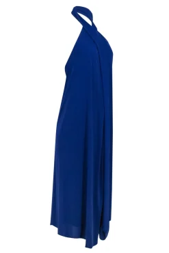 Halston - Indigo Halter Open Back Dress Sz 6