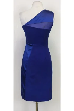 Halston Heritage - Purple One Shoulder Dress Sz XS