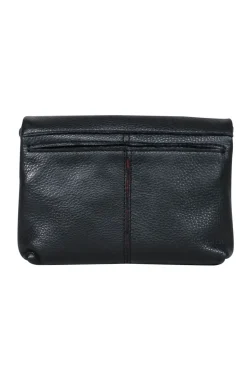 Hammitt - Black Pebbled Leather Mini Crossbody w/ Studs