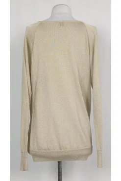 Haute Hippie - Gold Sparkle Sweater Sz XS/S