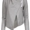 Helmut Lang - Light Grey Buckled Wool Jacket Sz P