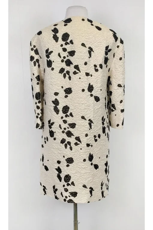 Hoss Intropia - Cream Printed Jacket Sz 2