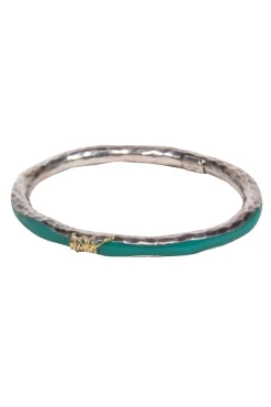 Ippolita - Sterling Silver & Teal Textured Bangle
