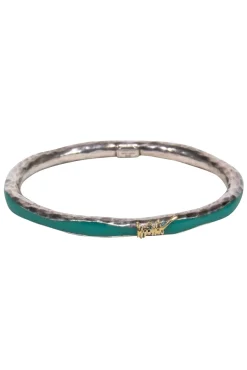 Ippolita - Sterling Silver & Teal Textured Bangle