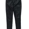 IRO - Black Leather Skinny Pants Sz 4