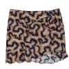Isabel Marant - Beige, Blue & Orange Patterned Cotton Blend Skirt Sz 8