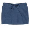 Isabel Marant - Blue Demin Wash Mini Skirt w/ Tie Belt Sz 8