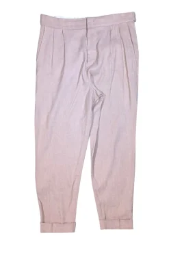 Isabel Marant - Blush Nude Linen Blend Pants Sz 10