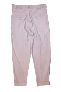 Isabel Marant - Blush Nude Linen Blend Pants Sz 10