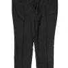Isabel Marant - Charcoal Virgin Wool Tapered Trousers Sz 2