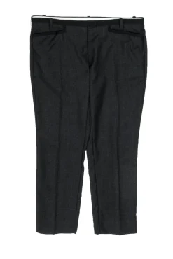 Isabel Marant - Charcoal Virgin Wool Tapered Trousers Sz 2