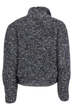 Isabel Marant Etoile - Grey Tweed Cropped Jacket Sz 4