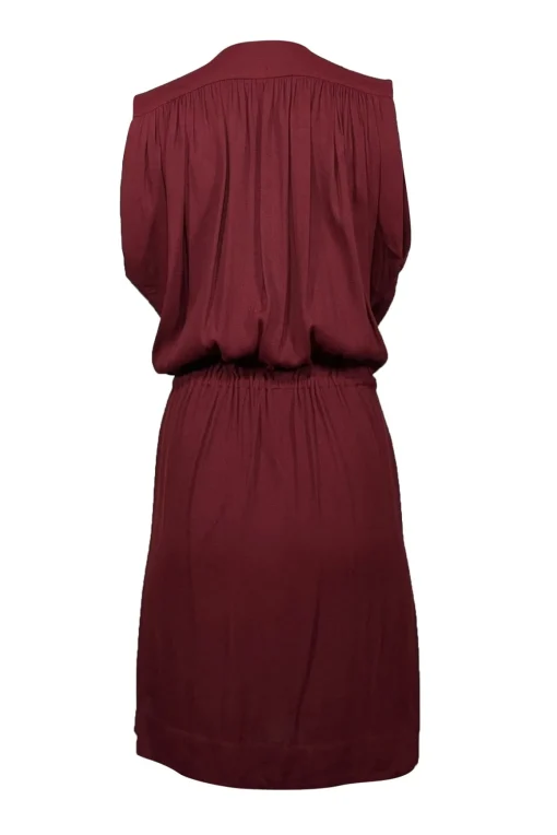 Isabel Marant Etoile - Maroon Sleeveless Dress w/ Tie Details Sz 4