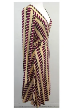 Issa London - Multicolor Print Silk Wrap Dress Sz 6