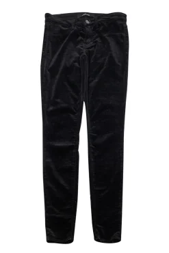 J Brand - Black Velvet Super Skinny Pants Sz 4