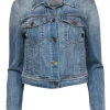 J Brand - Medium Wash Button-Up Denim Jacket Sz S