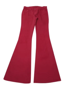 J Brand - Red Bell Bottom Jeans Sz 2