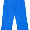 Jason Wu - Aqua Blue Linen Blend Braided Trim Pants Sz 12
