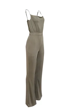 Jason Wu - Olive Green Sleeveless Jumpsuit Sz S