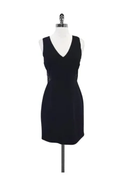Jay Godfrey - Black & Tan Lace Sleeveless Dress Sz 4