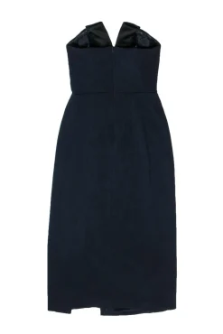Jay Godfrey - Navy "Tinsley" Strapless Midi Dress Sz 00