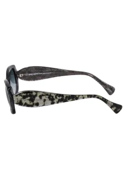 Jean Lafont - Grey & Black Print Sunglasses