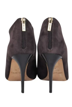 Jimmy Choo - Brown Suede Heeled Booties Sz 10