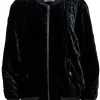 Johnny Was - Black Velvet Bomber Jacket Sz M