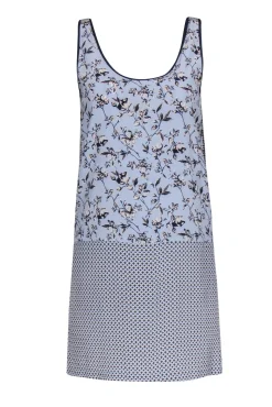 Joie - Blue Multi-Print Silk Shift Dress Sz XS