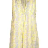 Joie - Green & Grey Snakeskin Tank Top Sz M