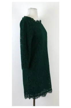 Joie - Hunter Green Lace Dress Sz XS